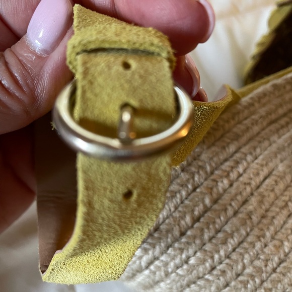 Marc Fisher Women Odilia Platform Heeled Sandals Rope Jute Size 11 - Picture 12 of 12